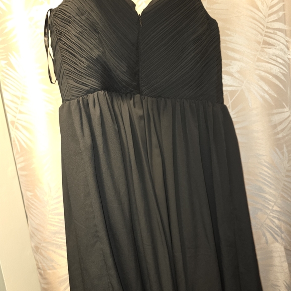 Banana Republic Black Chiffon Dress - Picture 3 of 3